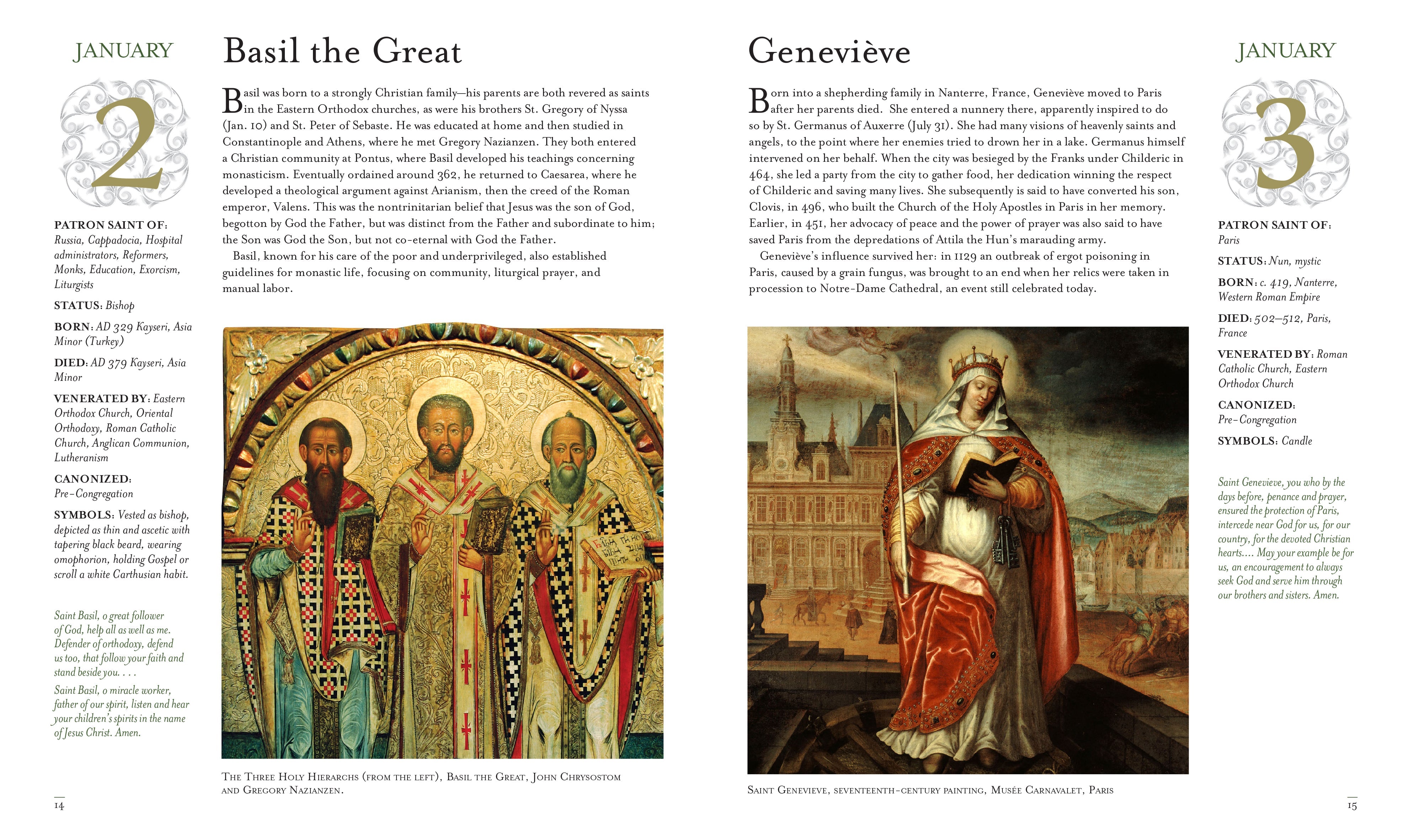 Hardcover book titled Saints by Insight Editions with a detailed cover design.