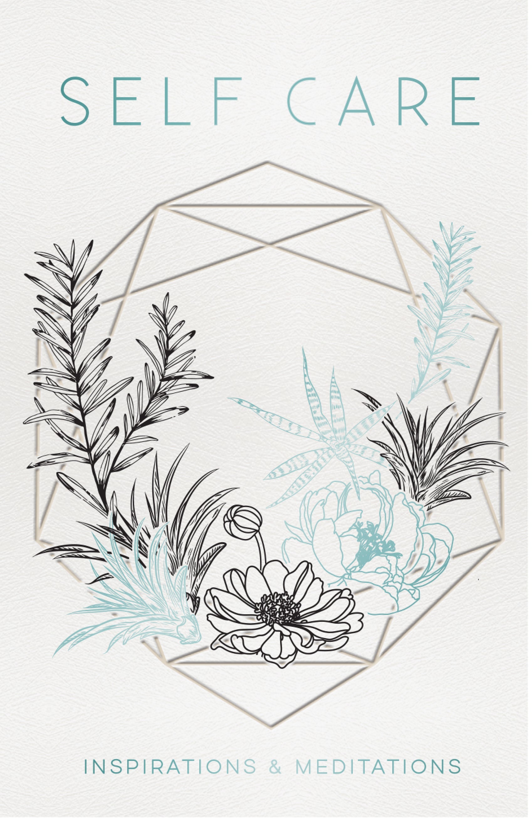 Hardcover self-care book by Insight Editions with a calming cover design, focusing on wellness and personal growth.