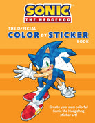 Hardcover Sonic the Hedgehog sticker book by Insight Editions featuring colorful Sonic and related characters on the cover.