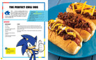 Hardcover of Sonic the Hedgehog: The Official Cookbook by Insight Editions featuring colorful cover art with Sonic character and cookbook title.