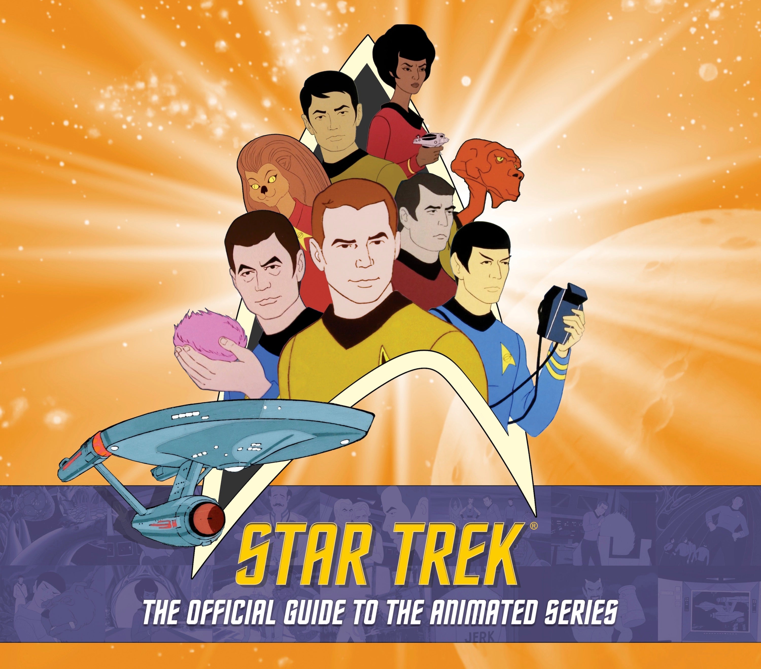 Hardcover Star Trek book by Insight Editions featuring a detailed cover design and vibrant artwork.