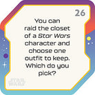 Hardcover Star Wars conversation cards set by Insight Editions featuring 125 themed questions for dinner parties and movie marathons.