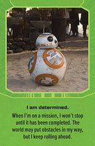 Hardcover Star Wars affirmation cards set by Insight Editions featuring iconic characters and inspiring messages.