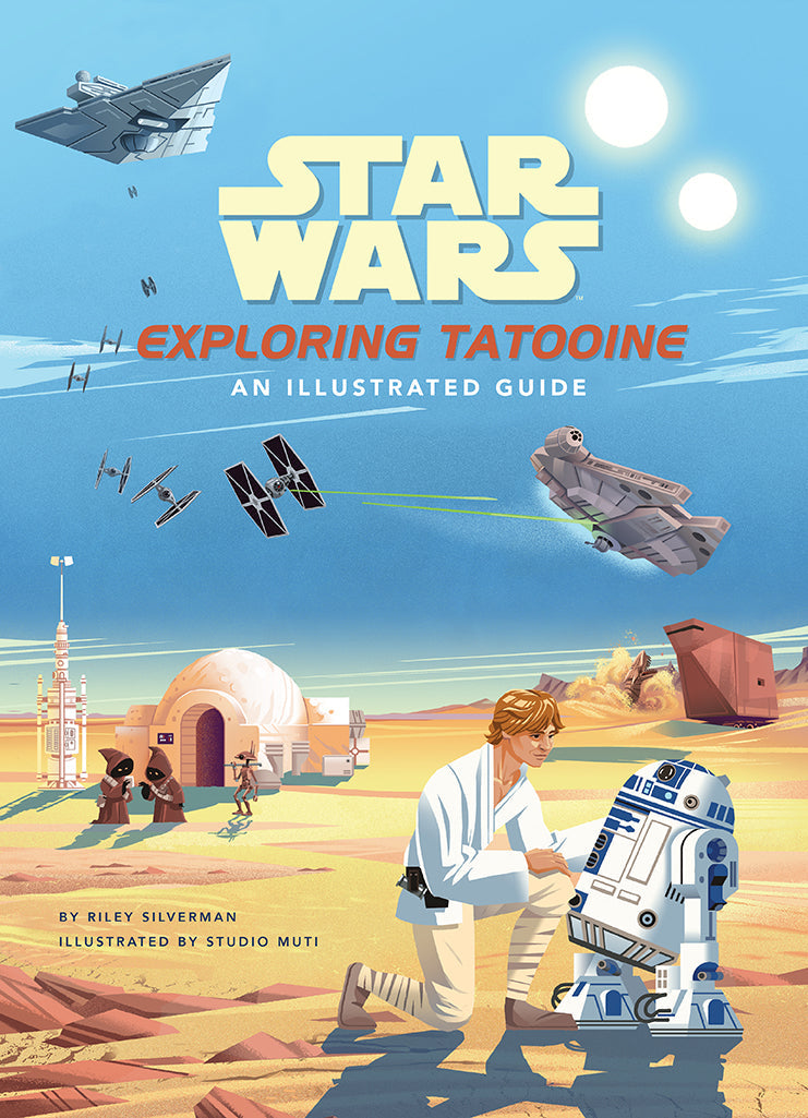 Hardcover book titled "Star Wars: Exploring Tatooine" by Insight Editions featuring a cover image related to the iconic desert planet.