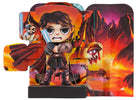 Hardcover Star Wars Flip Pop book featuring Darth Vader, published by Insight Editions with colorful pop-up illustrations.