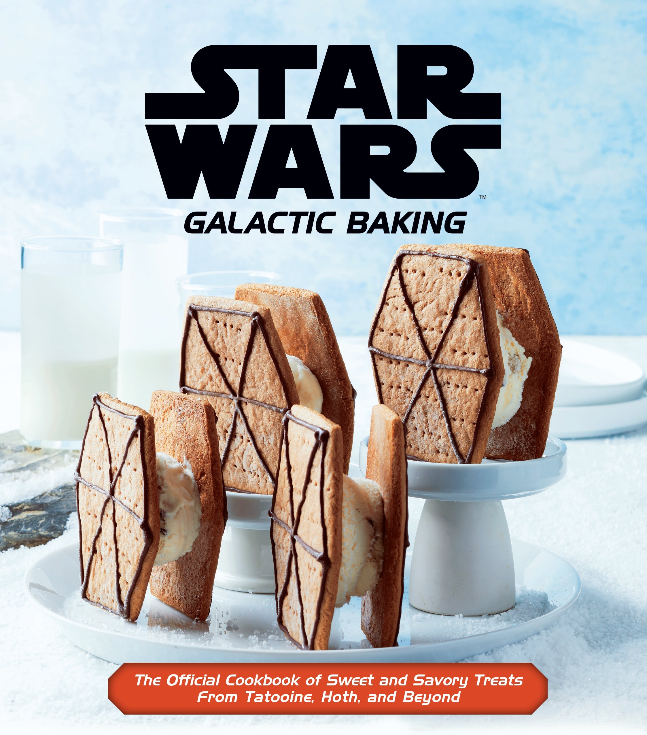 Hardcover of Star Wars: Galactic Baking by Insight Editions, featuring colorful space-themed baking recipes and illustrations.
