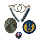 Hardcover book titled Star Wars: Jedi Artifacts by Insight Editions featuring detailed images of Jedi relics and memorabilia.