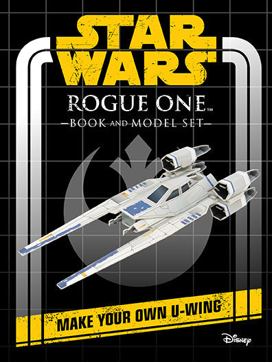 Hardcover Star Wars: Rogue One book and model by Insight Editions featuring detailed imagery from the film