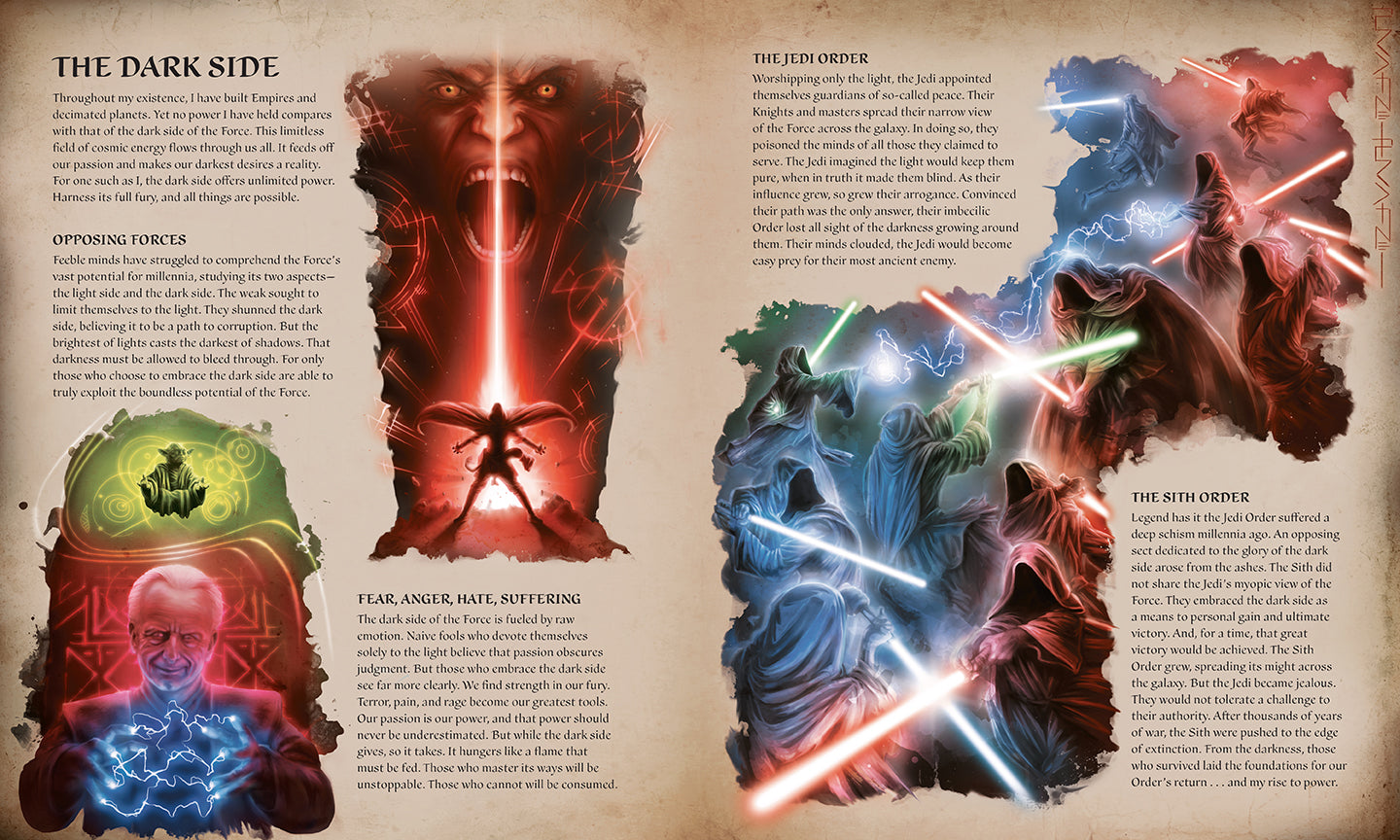 Hardcover of Star Wars: Secrets of the Sith by Insight Editions, featuring the book cover with Star Wars branding and artwork.