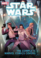 Hardcover of Star Wars: The Complete Marvel Comics Covers, Vol. 2 by Insight Editions featuring iconic Star Wars comic cover art.