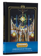 Hardcover copy of Star Wars: The High Republic: Chronicles of the Jedi by Insight Editions, featuring cover art with characters from the series.