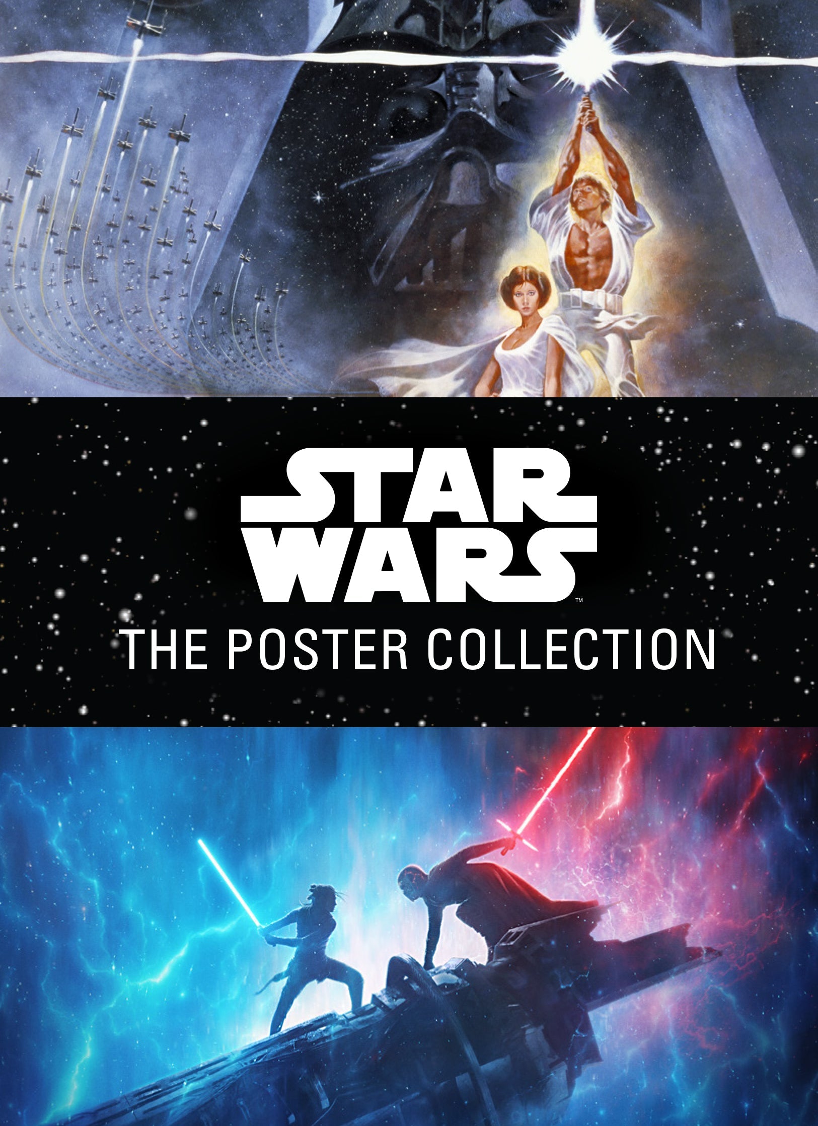 Hardcover of Star Wars: The Poster Collection by Insight Editions, featuring a cover with iconic Star Wars artwork.