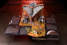 Hardcover of Star Wars: The Ultimate Pop-Up Galaxy by Insight Editions showing a vibrant, detailed pop-up galaxy scene inside the book.
