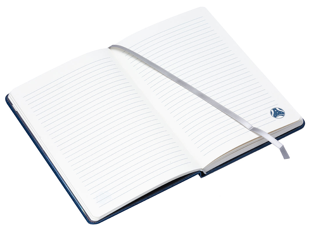 Hardcover Starfield: The Official Constellation Journal by Insight Editions featuring celestial star charts and constellation illustrations.