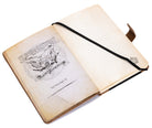 Interior page of the Supernatural Join the Hunt hardcover journal by Insight Editions, featuring themed writing prompts and decorative pages