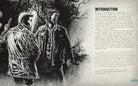 Inside view of the hardcover Supernatural: The Men of Letters Bestiary by Insight Editions, showcasing detailed illustrations and pages.