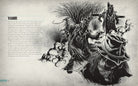 Interior of the hardcover Supernatural: The Men of Letters Bestiary by Insight Editions, featuring detailed illustrations and text pages.