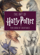 Hardcover "The Art of Harry Potter" mini book of creatures by Insight Editions featuring detailed illustrations of magical creatures.