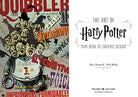 Close-up of the hardcover "The Art of Harry Potter: Mini Book of Graphic Design" by Insight Editions, showing detailed cover art.