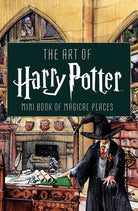 Hardcover book titled The Art of Harry Potter: Mini Book of Magical Places by Insight Editions, featuring detailed illustrations of magical locations.