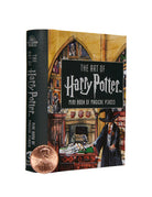 Interior image of "The Art of Harry Potter" hardcover book by Insight Editions, showcasing detailed illustrations of magical places.