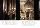 Open hardcover copy of "The Art of Harry Potter: Mini Book of Magical Places" by Insight Editions, showing colorful interior pages.