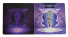 Inside view of The Dark Crystal Touch and Feel Book of Opposites hardcover by Insight Editions with colorful illustrations.