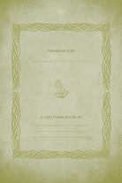 Hardcover The Lord of the Rings journal with charm, featuring detailed interior pages and a themed cover design by Insight Editions