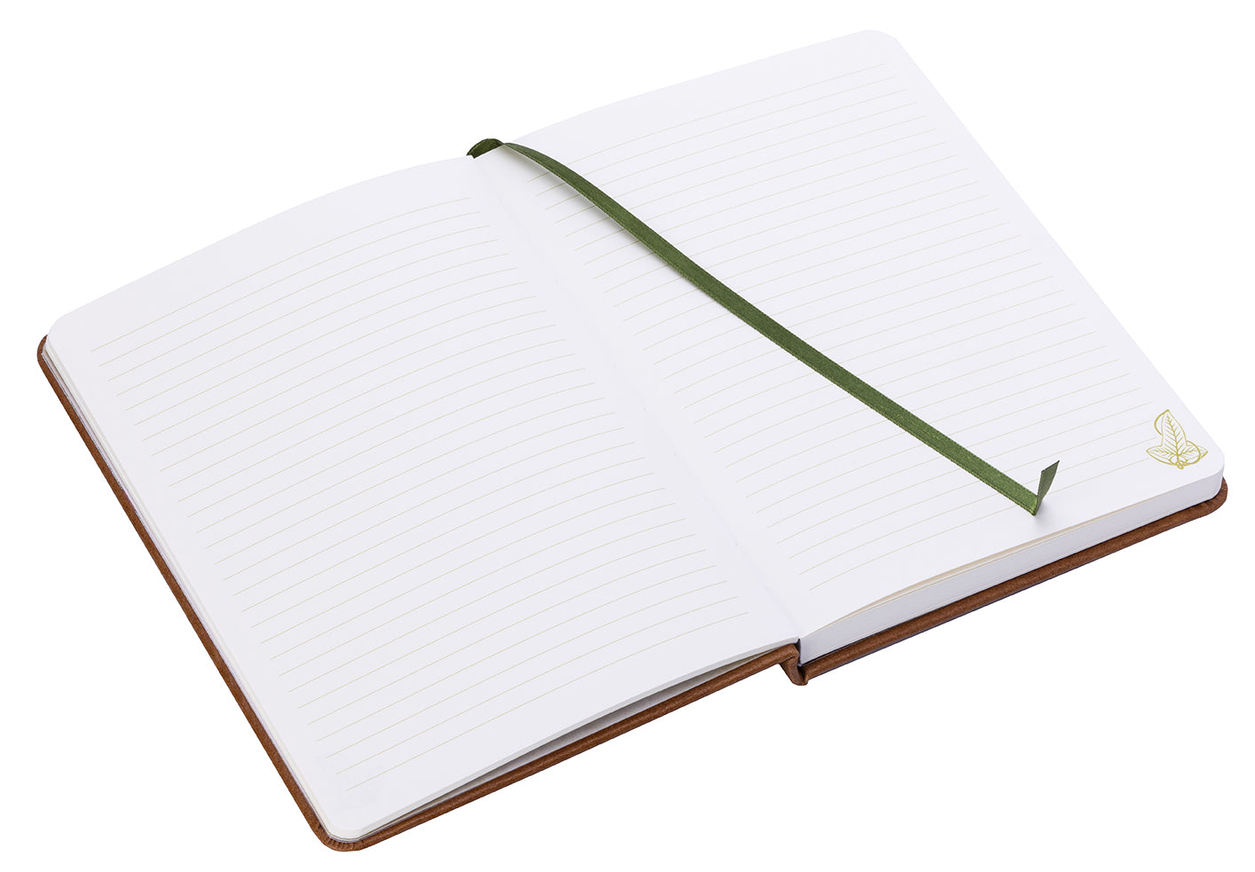 Hardcover The Lord of the Rings journal with charm, featuring intricate interior pages and detailed cover design.