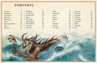 Hardcover copy of The Magnificent Book of Monsters by Insight Editions, featuring colorful monster illustrations on the cover.