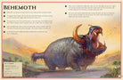 Hardcover copy of The Magnificent Book of Monsters by Insight Editions with colorful monster illustrations.