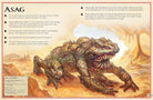 Hardcover copy of The Magnificent Book of Monsters by Insight Editions with colorful monster illustrations inside.