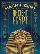 Hardcover copy of The Magnificent Book of Treasures: Ancient Egypt by Insight Editions, showing detailed cover art and title.