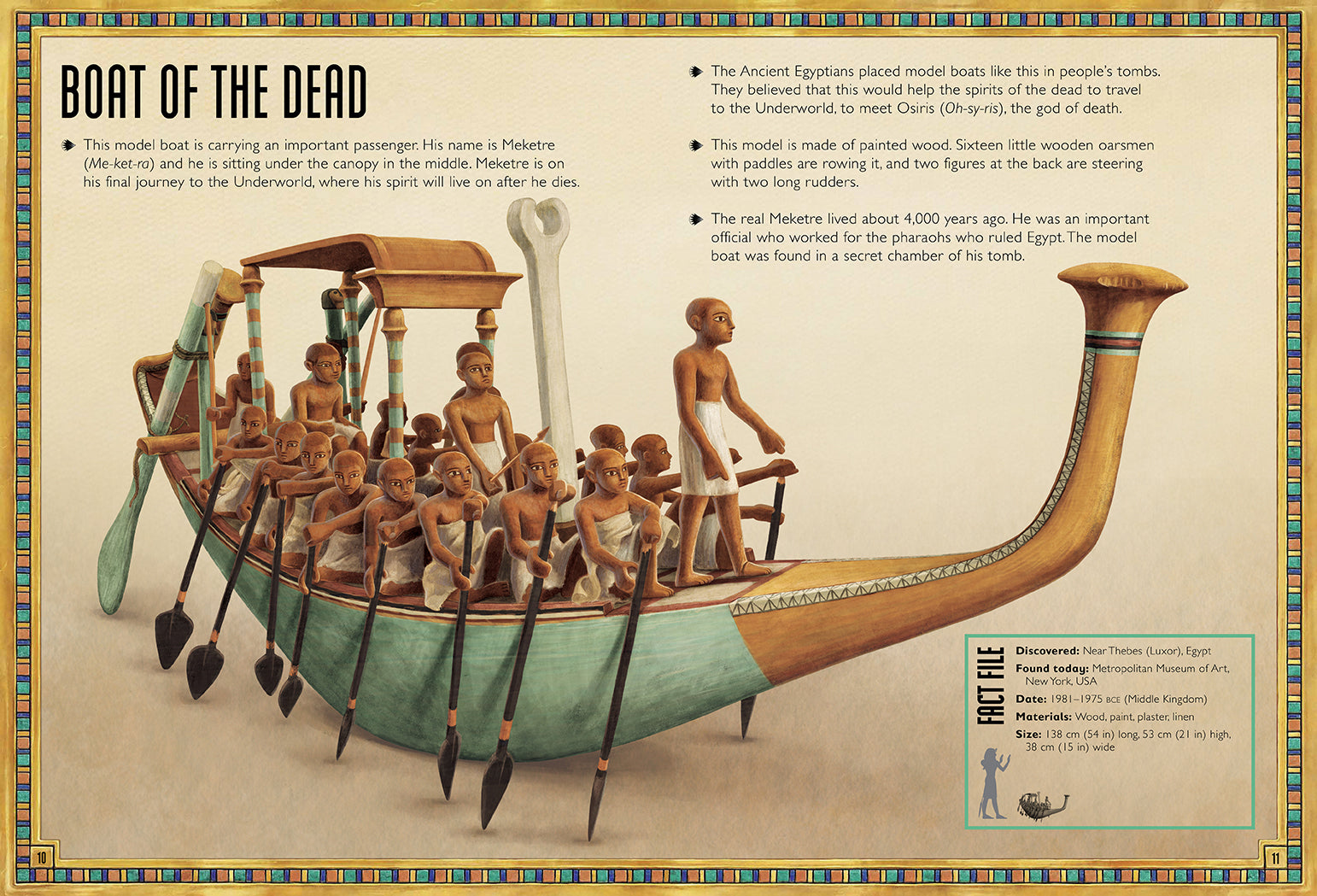 Hardcover of The Magnificent Book of Treasures: Ancient Egypt by Insight Editions, featuring ancient Egyptian artifacts and artwork.