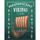 Hardcover edition of The Magnificent Book of Treasures: Vikings by Insight Editions, featuring detailed illustrations of Viking artifacts.
