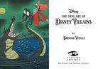 Hardcover book titled The Mini Art of Disney Villains by Insight Editions featuring illustrations of iconic Disney villains.