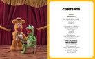Hardcover book titled "The Muppets Official Crochet Amigurumi" by Insight Editions, featuring colorful Muppet crochet characters on the cover.