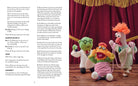 Hardcover book titled "The Muppets Official Crochet Amigurumi" by Insight Editions, featuring colorful Muppet characters on the cover.