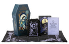 Hardcover Nightmare Before Christmas Tarot Deck and Guidebook gift set by Insight Editions, featuring themed artwork and packaging.