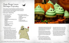 Hardcover of The Nightmare Before Christmas official cookbook and entertaining guide by Insight Editions, featuring spooky recipes and decor.