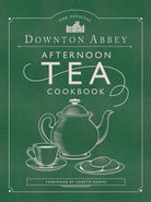 Hardcover of The Official Downton Abbey Afternoon Tea Cookbook by Insight Editions, featuring elegant cover design.
