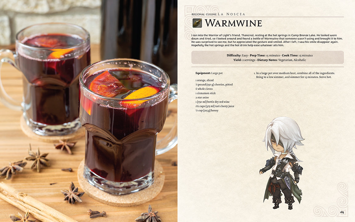 Hardcover of The Ultimate Final Fantasy XIV Cookbook by Insight Editions featuring fantasy-themed recipes and artwork.