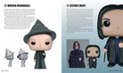 Interior of The World of Funko Harry Potter hardcover book by Insight Editions, featuring colorful illustrations and collectible content.