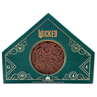 Hardcover journal featuring the cover art of Wicked: The Grimmerie Collectible by Insight Editions, with intricate design details.
