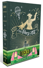 Inside view of the hardcover Wicked: The Story of Oz & the Wonderful Wizard replica pop-up book by Insight Editions.