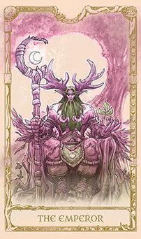 Open hardcover of World of Warcraft: The Official Tarot Deck and Guidebook by Insight Editions, showing colorful tarot cards inside.