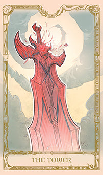 Hardcover World of Warcraft tarot deck and guidebook by Insight Editions, featuring artwork and card illustrations inside.