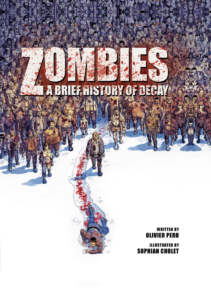 Hardcover zombies book by Insight Editions featuring dark, detailed zombie illustrations on the cover.