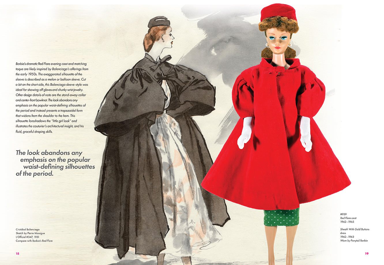 Hardcover book titled "Barbie Takes the Catwalk" with a decorative jacket by Insight Editions, featuring Barbie fashion themes.