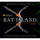 Hardcover "Bat Island" book with jacket by Insight Editions, featuring colorful cover art and detailed spine design.